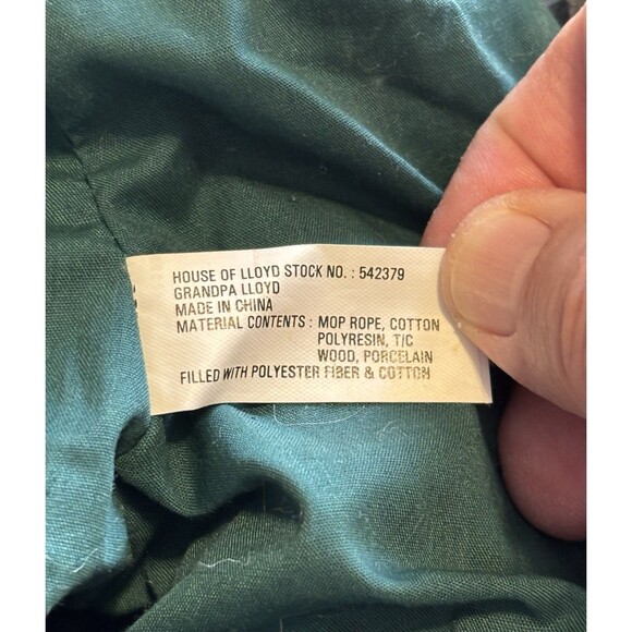 Vintage 1996 House of Lloyd Bunny Couple – Grandpa Lloyd & Grandma TL Toys MINT - Picture 11 of 16